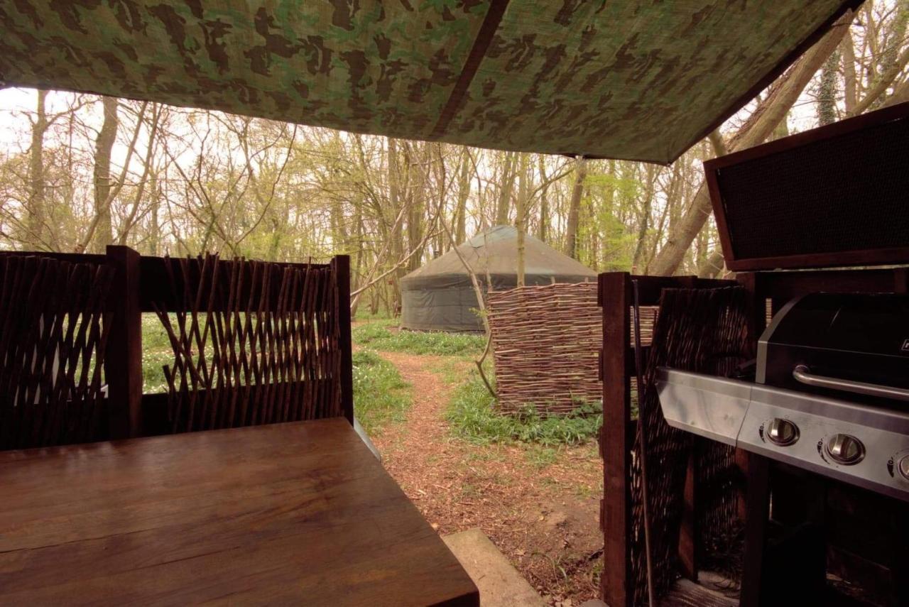 Magical Forest Yurt Sturry Exterior foto